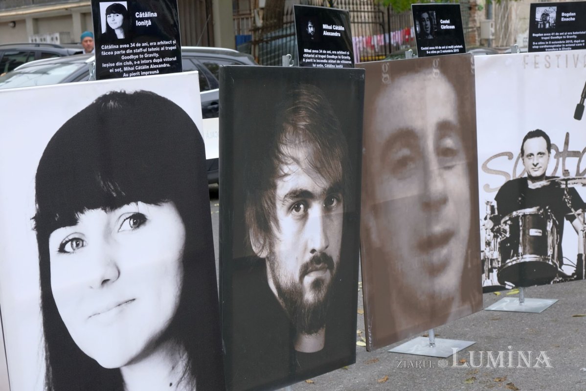 Rugăciune de pomenire a victimelor de la clubul Colectiv 191180