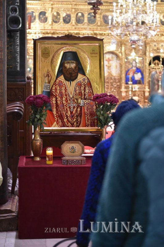 Cinstirea unui sfânt contemporan la Catedrala Patriarhală 191577
