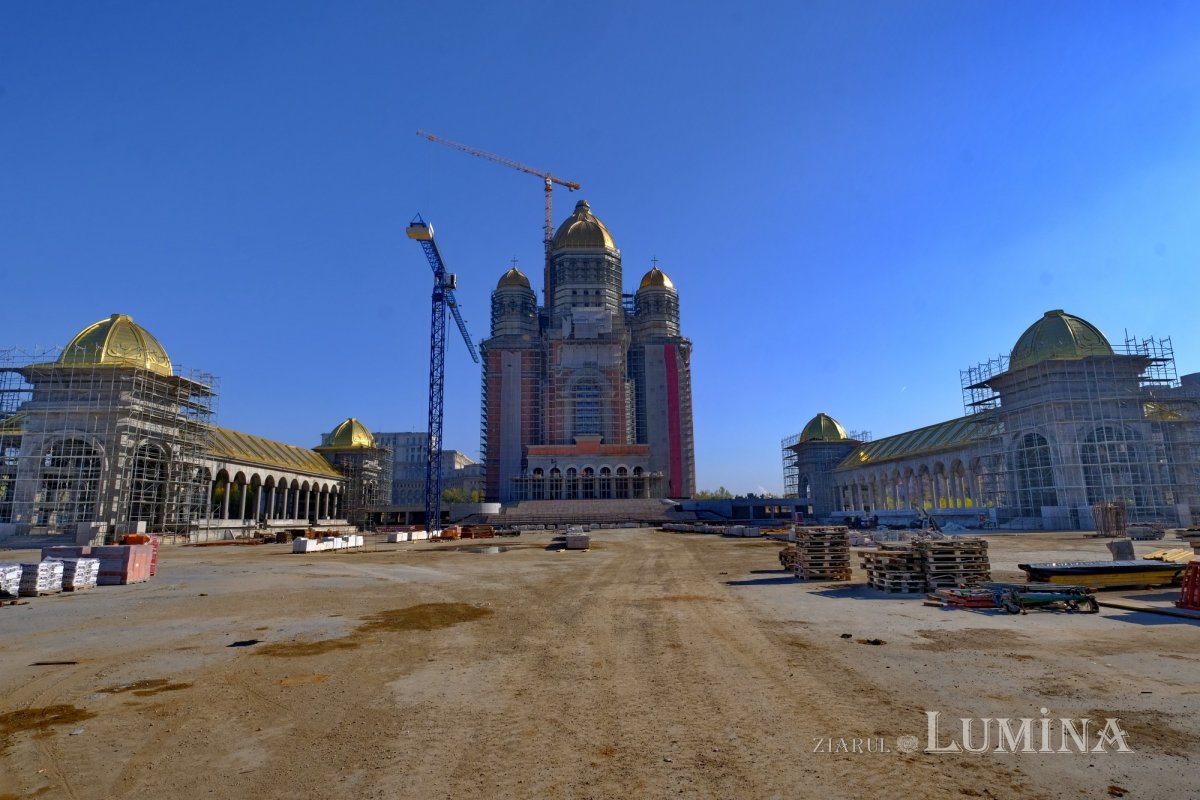Noi etape de lucru până la finalul anului pe șantierul Catedralei Naționale  191660