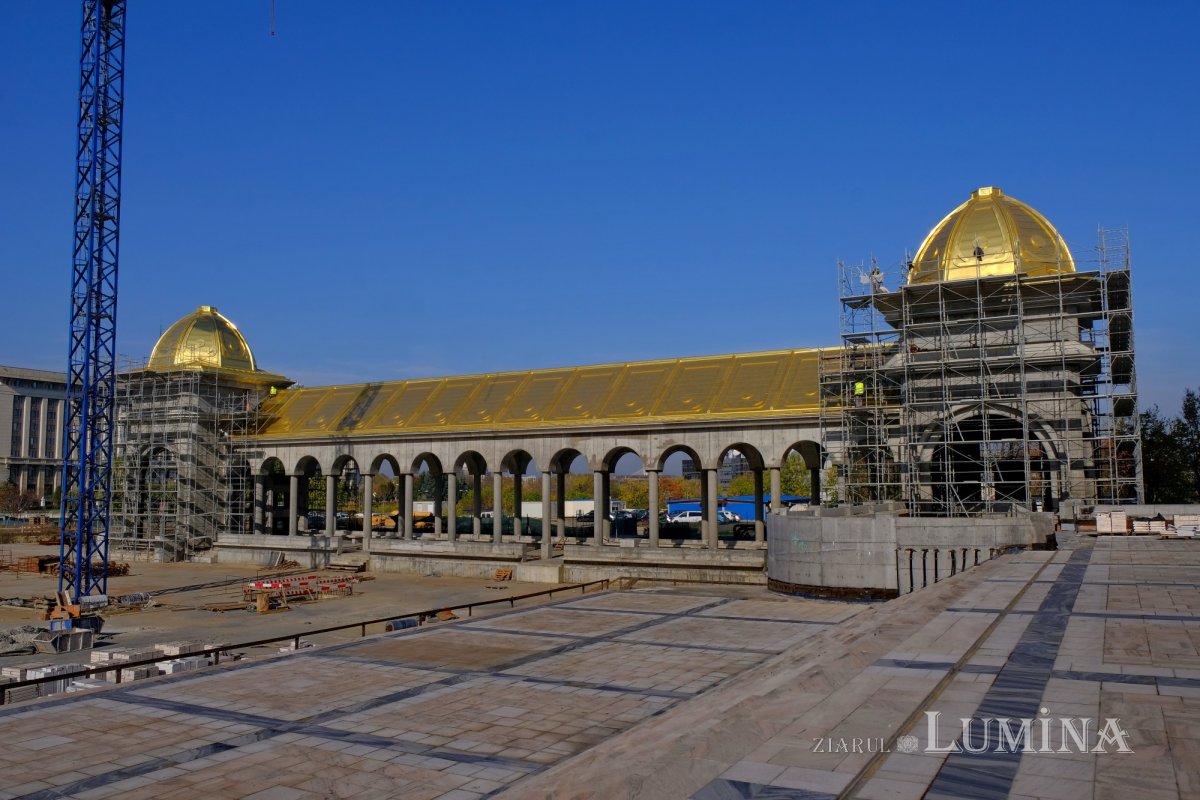 Noi etape de lucru până la finalul anului pe șantierul Catedralei Naționale  191664