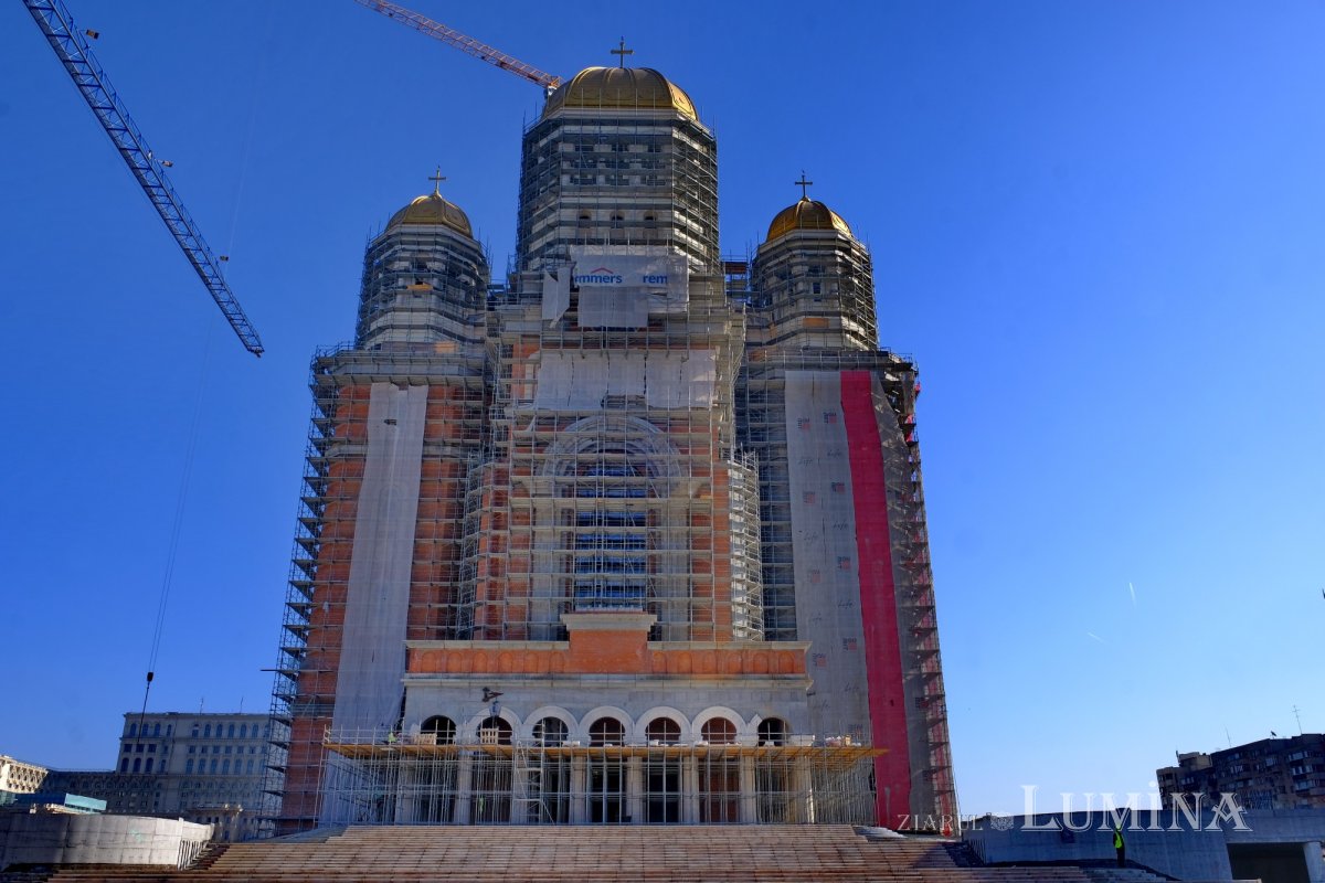 Noi etape de lucru până la finalul anului pe șantierul Catedralei Naționale  191666