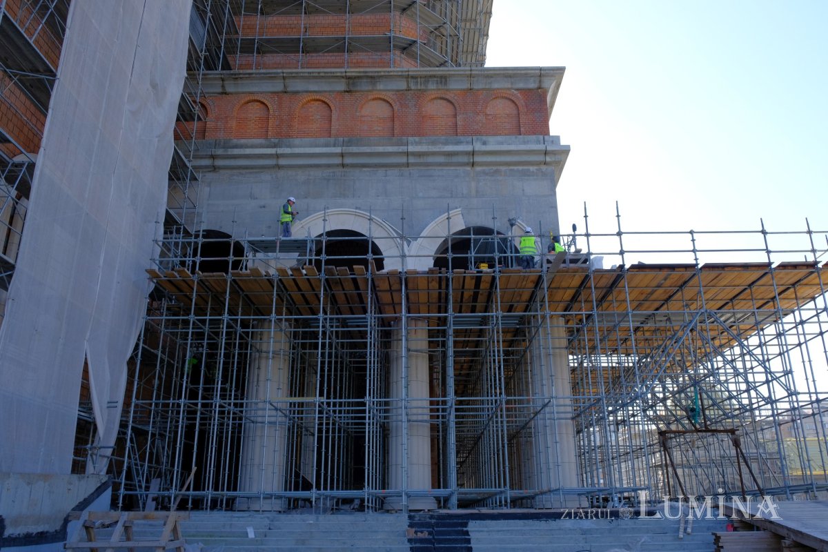 Noi etape de lucru până la finalul anului pe șantierul Catedralei Naționale  191669