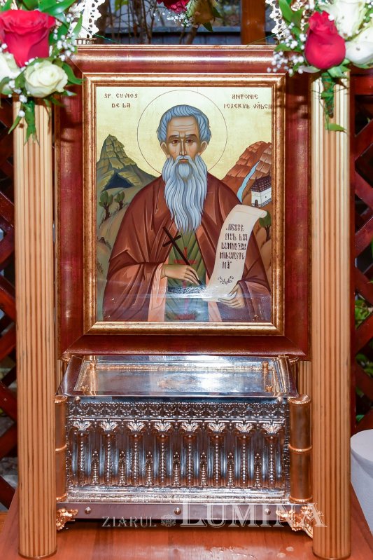 Sfântul Antonie de la Iezerul Vâlcii sărbătorit la biserica sa din Capitală 193536