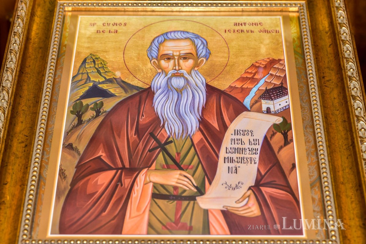 Sfântul Antonie de la Iezerul Vâlcii sărbătorit la biserica sa din Capitală 193544