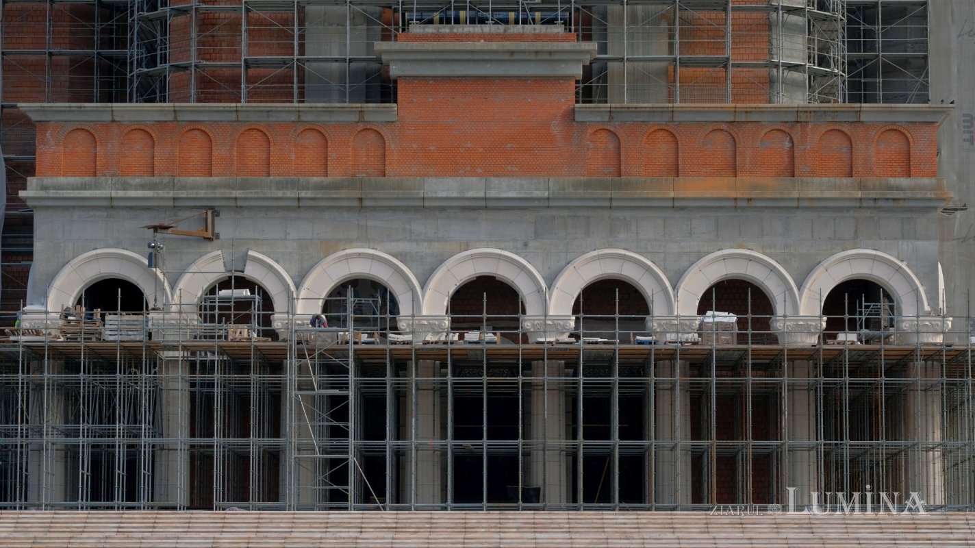 Şantierul Catedralei Naționale la trei ani de la sfințirea Altarului 193683