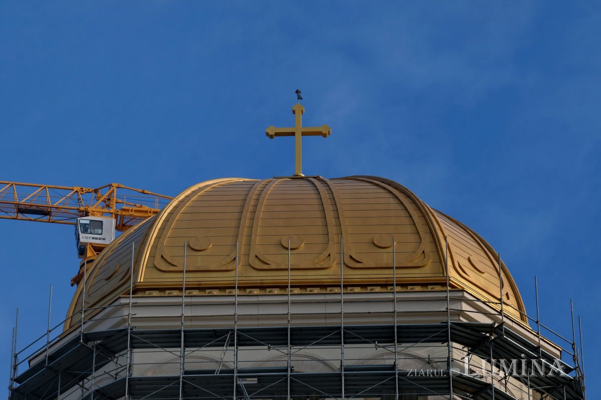 Şantierul Catedralei Naționale la trei ani de la sfințirea Altarului 193684