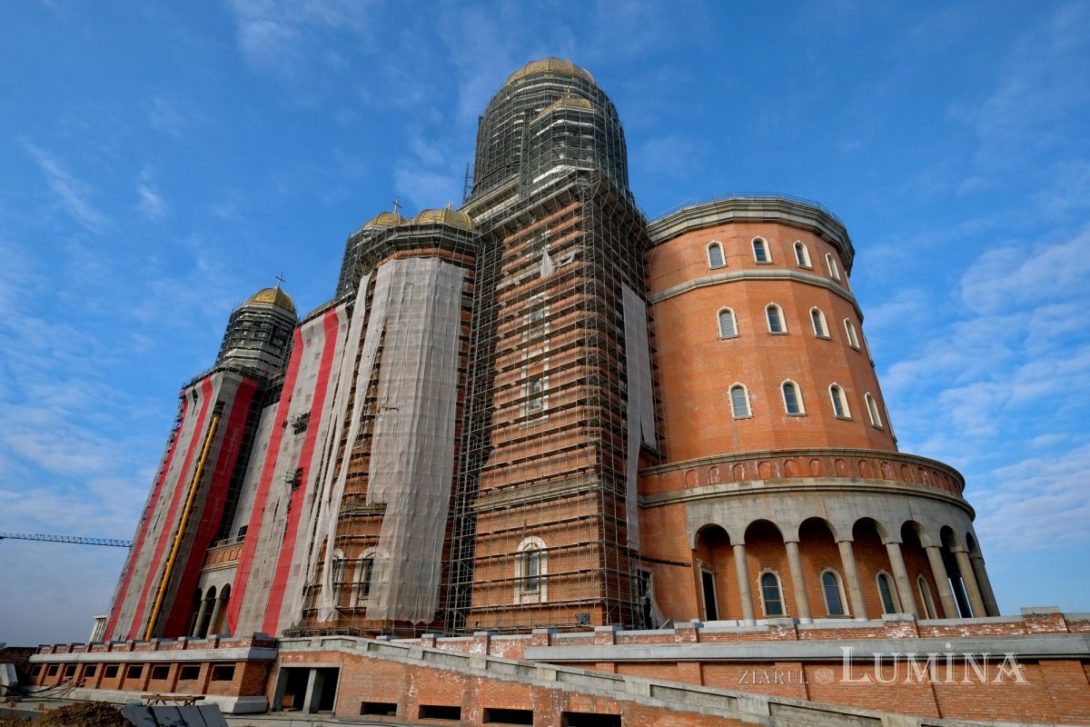 Şantierul Catedralei Naționale la trei ani de la sfințirea Altarului 193691