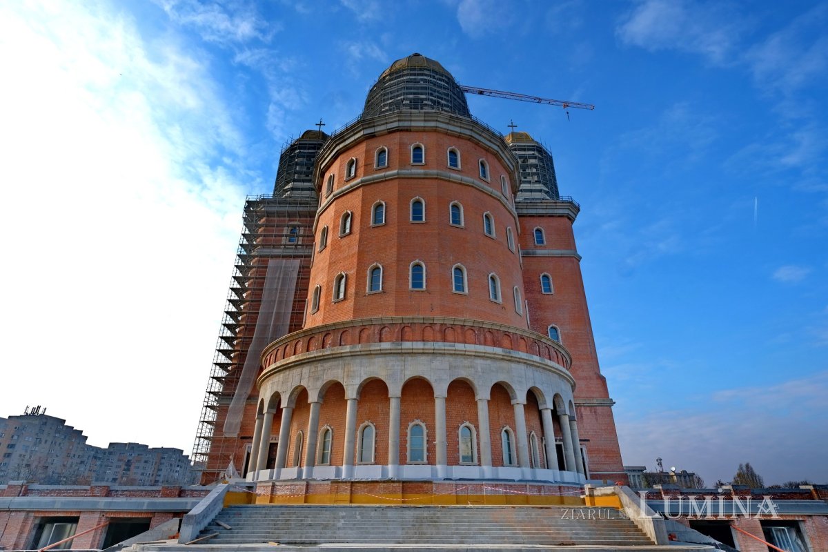 Şantierul Catedralei Naționale la trei ani de la sfințirea Altarului 193692