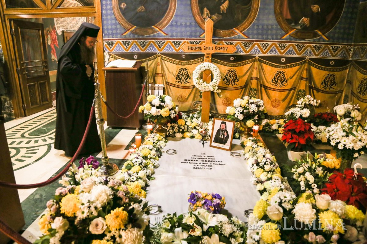 Parastas de 40 de zile pentru Episcopul Gurie Georgiu 194104