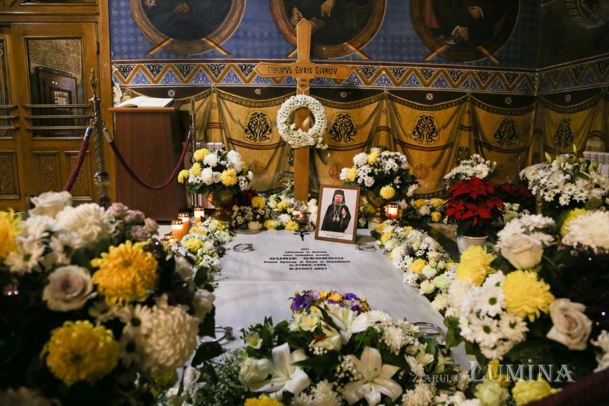 Parastas de 40 de zile pentru Episcopul Gurie Georgiu 194105