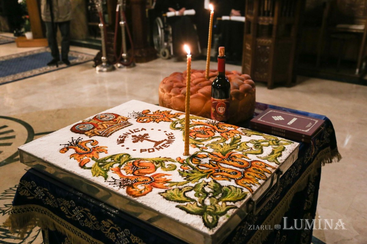 Parastas de 40 de zile pentru Episcopul Gurie Georgiu 194115