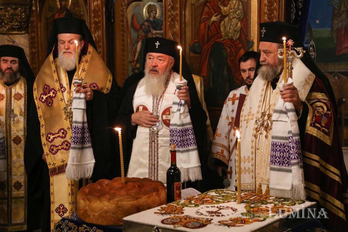 Parastas de 40 de zile pentru Episcopul Gurie Georgiu 194117