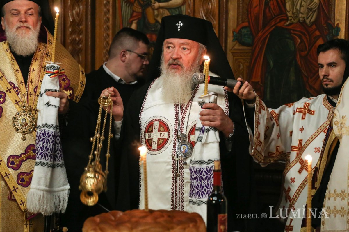 Parastas de 40 de zile pentru Episcopul Gurie Georgiu 194131