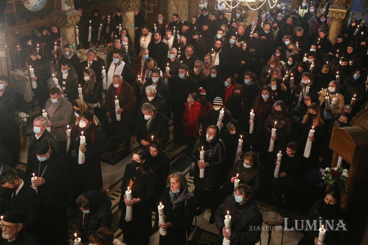 Parastas de 40 de zile pentru Episcopul Gurie Georgiu 194134