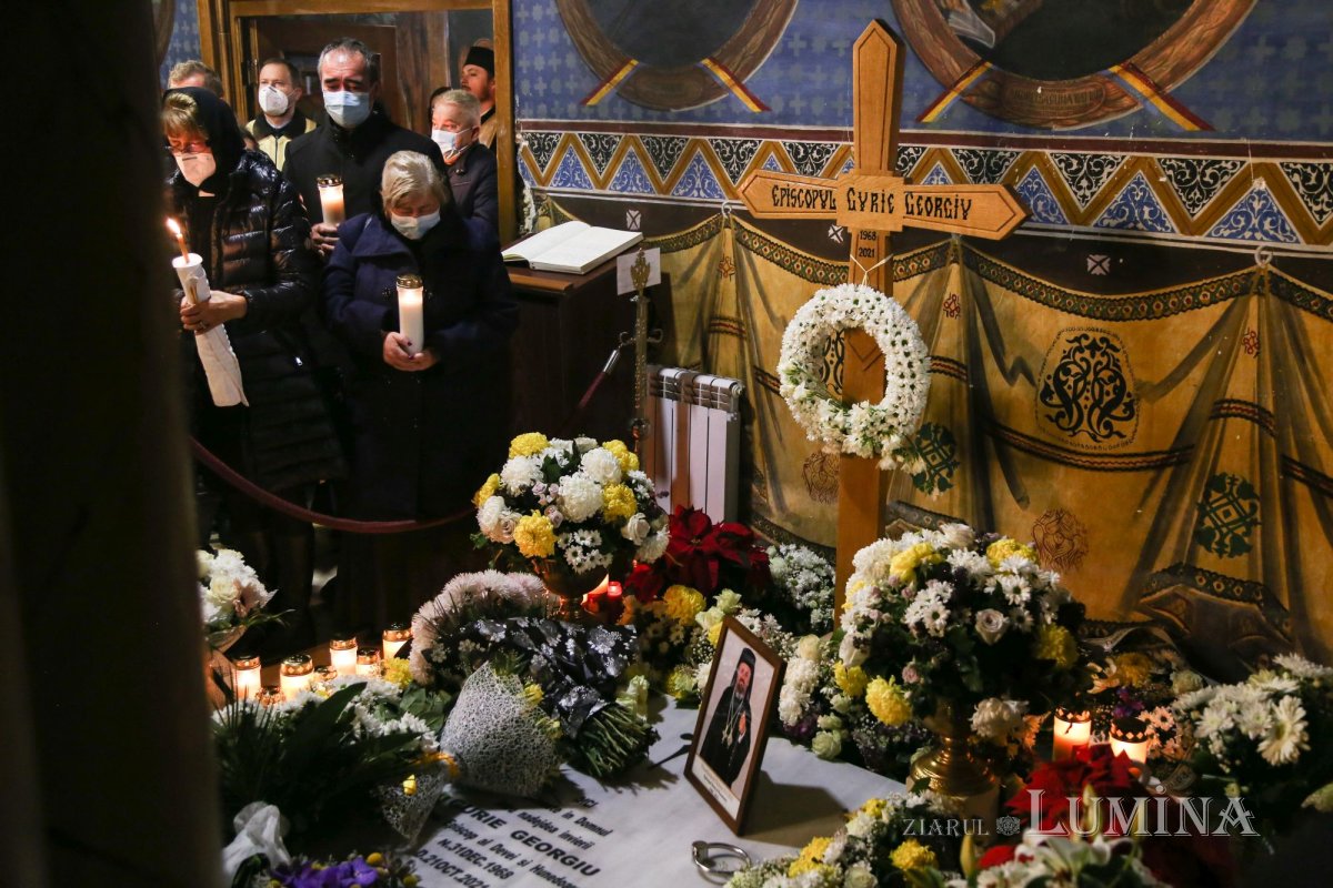 Parastas de 40 de zile pentru Episcopul Gurie Georgiu 194140