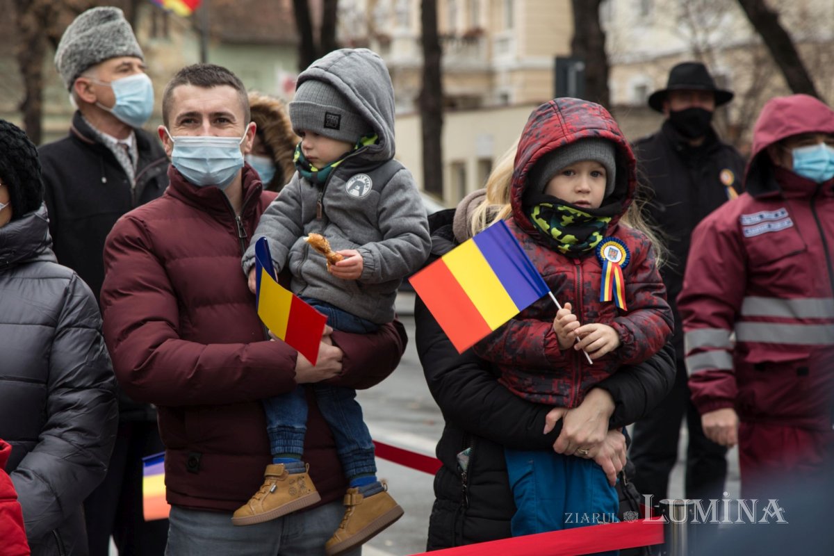 Ceremonii şi Te Deum de Ziua Naţională la Sibiu 194768