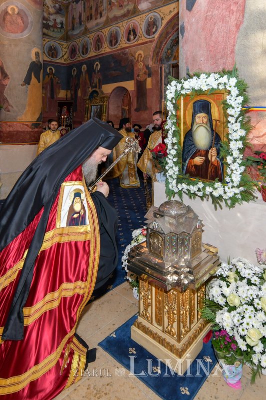 Sărbătorirea Sfântului Cuvios Gheorghe la ctitoria sa de la Cernica 195147