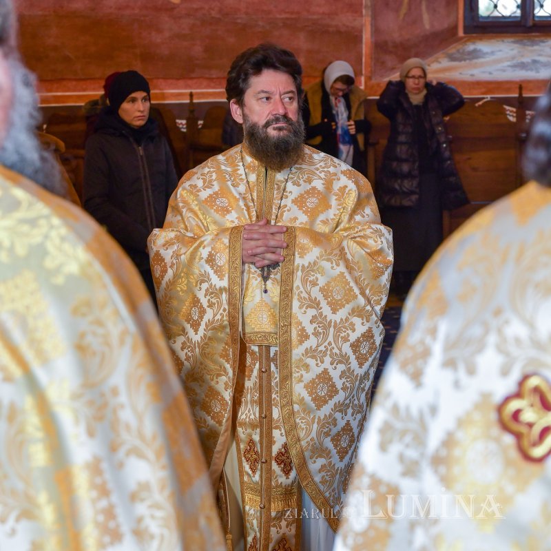 Sărbătorirea Sfântului Cuvios Gheorghe la ctitoria sa de la Cernica 195152