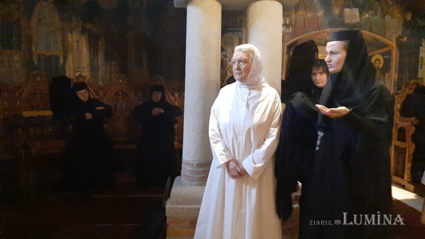 Sora Françoise Détouche, călugărită la Mănăstirea Văratic  195033