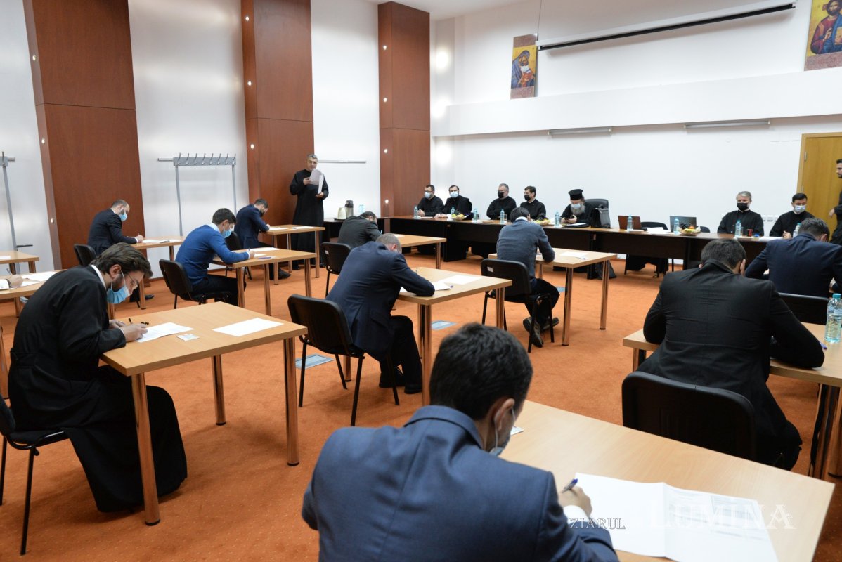 Examen de capacitate preoțească  în Arhiepiscopia Bucureștilor 195806