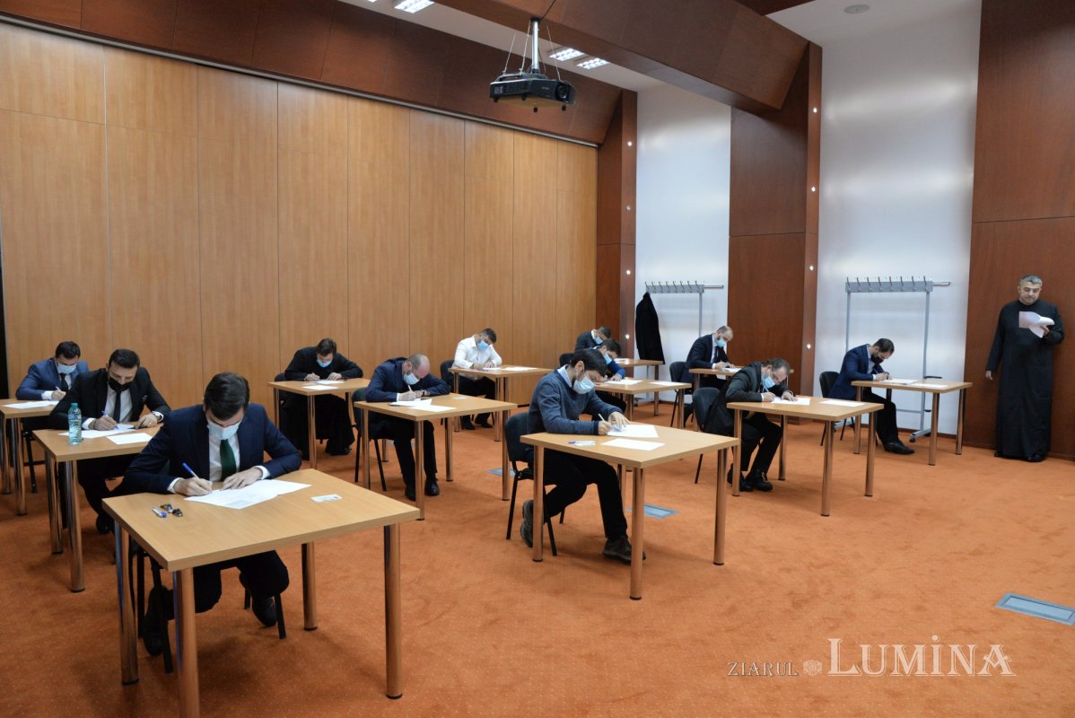 Examen de capacitate preoțească  în Arhiepiscopia Bucureștilor 195807