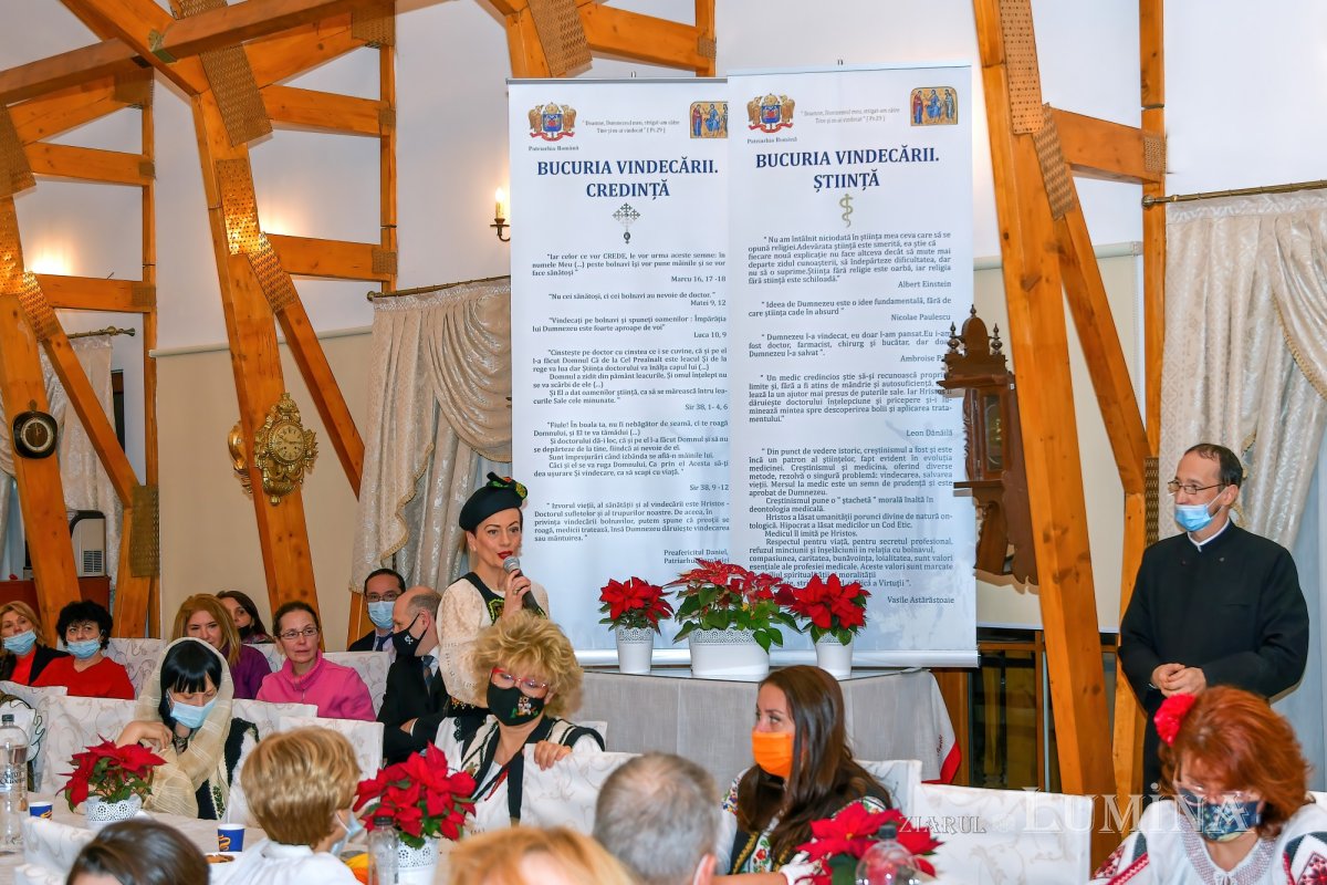 Conferinţa „Bucuria vindecării. Ştiinţă şi credinţă” la Paraclisul Catedralei Naţionale 196560