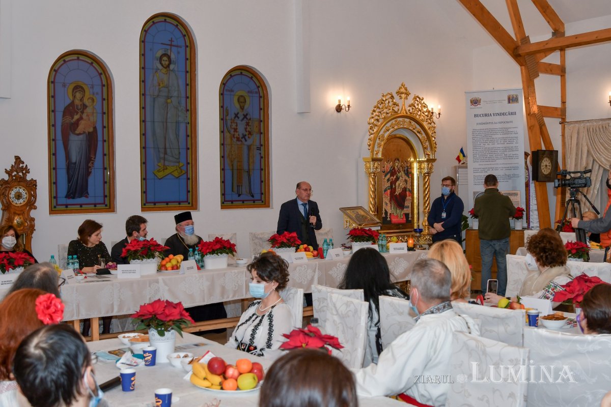 Conferinţa „Bucuria vindecării. Ştiinţă şi credinţă” la Paraclisul Catedralei Naţionale 196562
