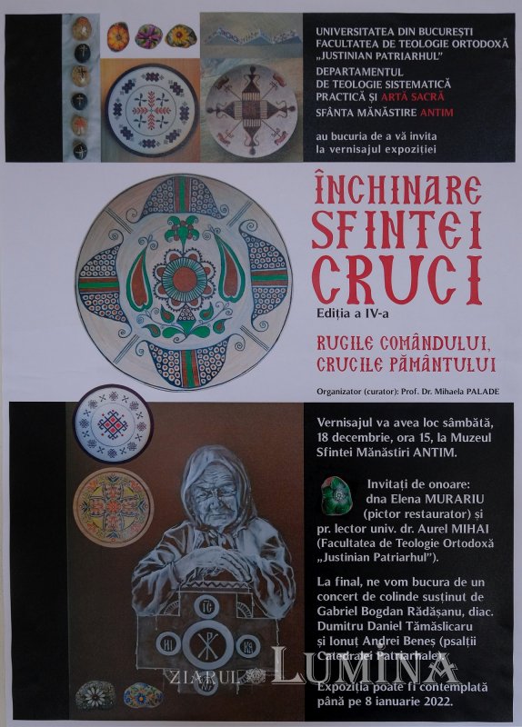 Vernisajul expoziției „Închinare Sfintei Cruci” la muzeul Mănăstirii Antim 197298