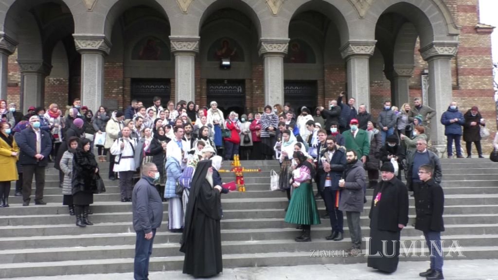 Duminica dinaintea Nașterii Domnului la catedrala din Timișoara 197553