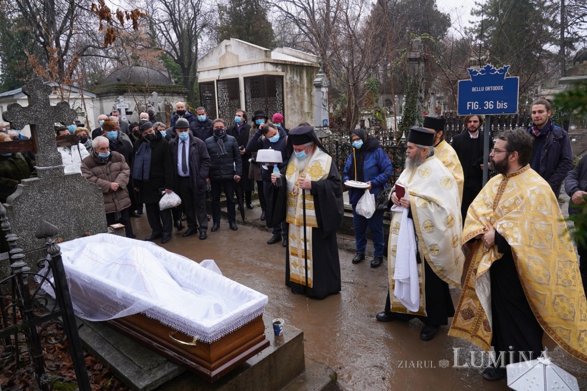 Academicianul Dan Berindei a fost condus pe ultimul drum 198901