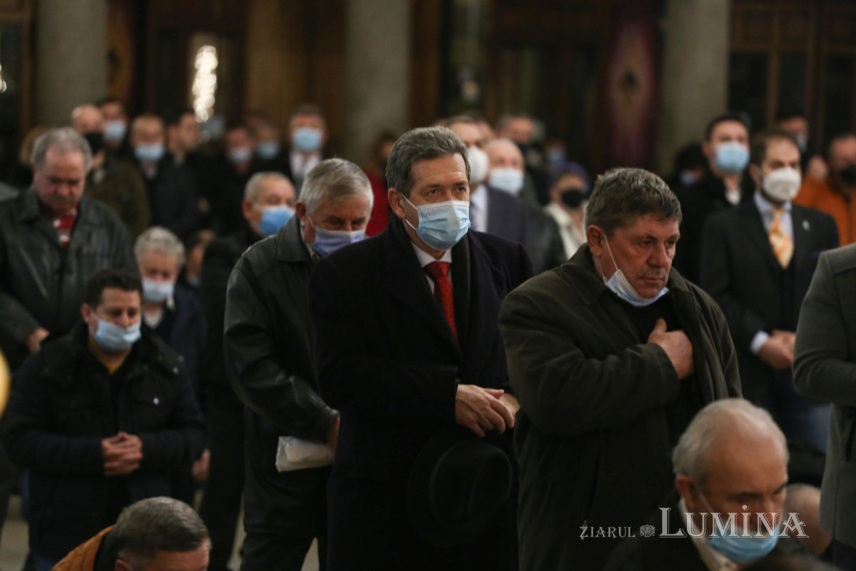 Sfânta Liturghie în prima zi din an la Catedrala Mitropolitană din Sibiu 199263