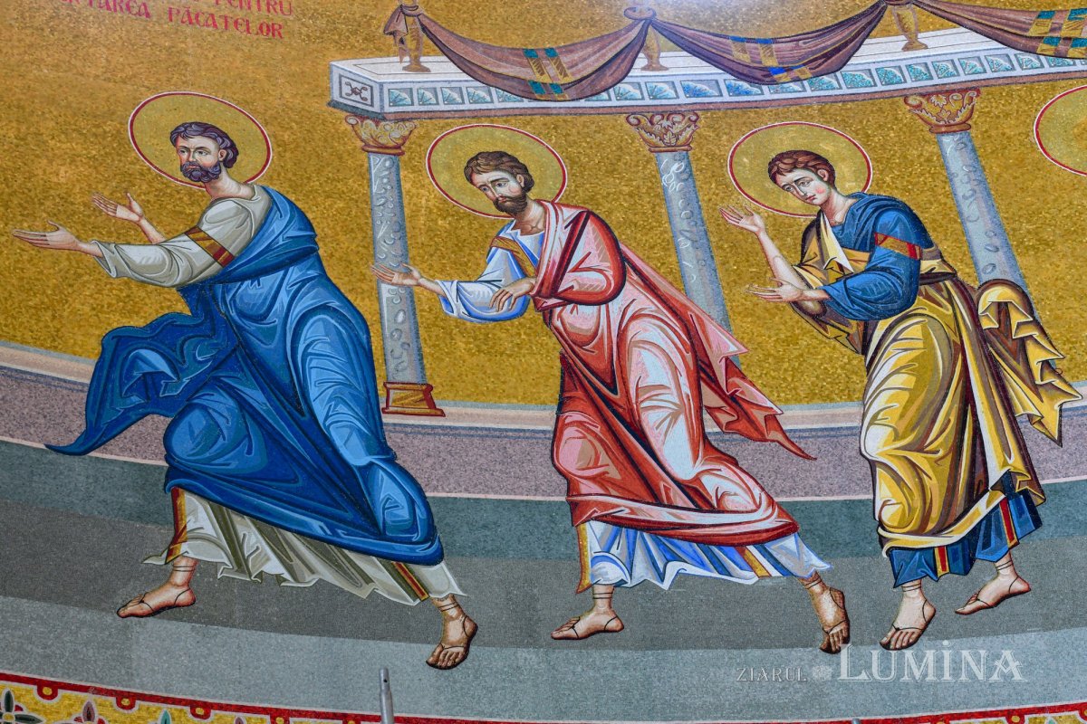 Șantierul Catedralei Mântuirii Neamului la început de an 200555