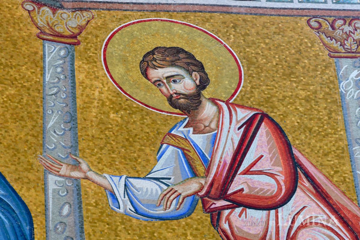 Șantierul Catedralei Mântuirii Neamului la început de an 200556