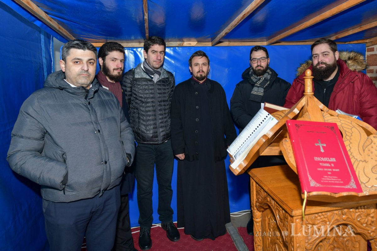 Laudă de seară adusă Cuviosului Antonie cel Mare în Capitală 200969