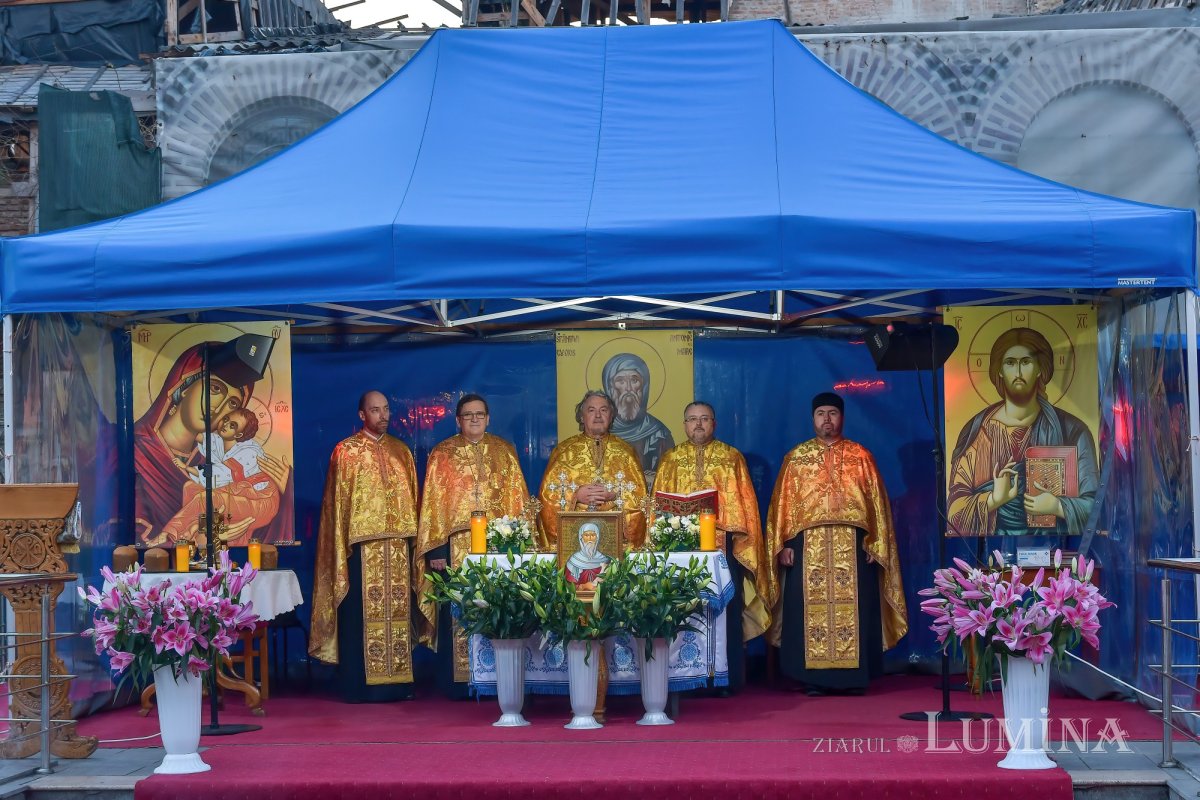 Laudă de seară adusă Cuviosului Antonie cel Mare în Capitală 200974