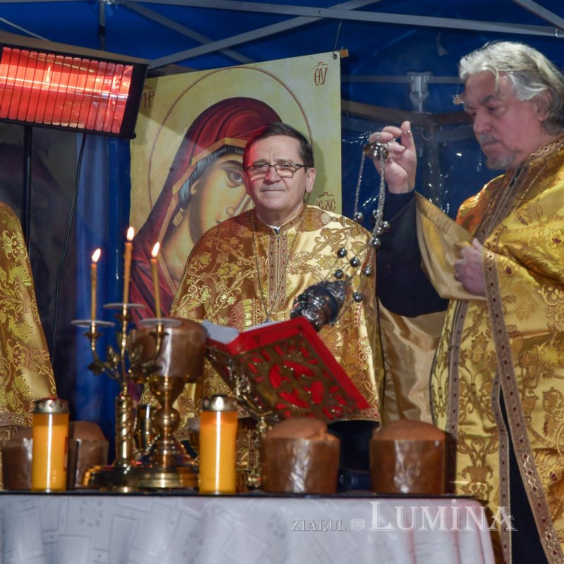 Laudă de seară adusă Cuviosului Antonie cel Mare în Capitală 200985