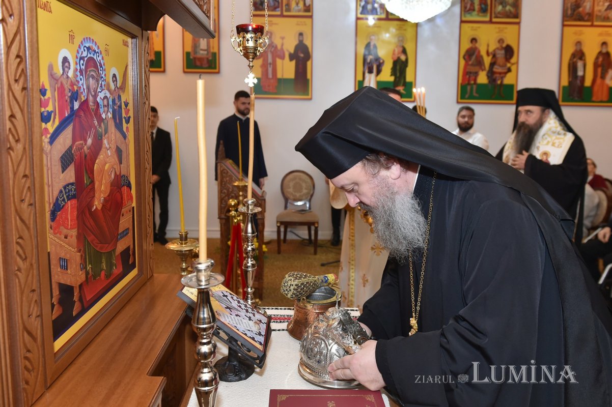 Moaștele Sfântului Alexandru oferite capelei unui cămin de bătrâni din Capitală  200813