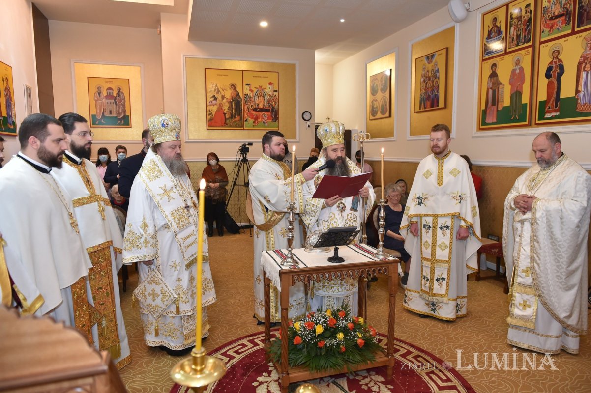 Moaștele Sfântului Alexandru oferite capelei unui cămin de bătrâni din Capitală  200819