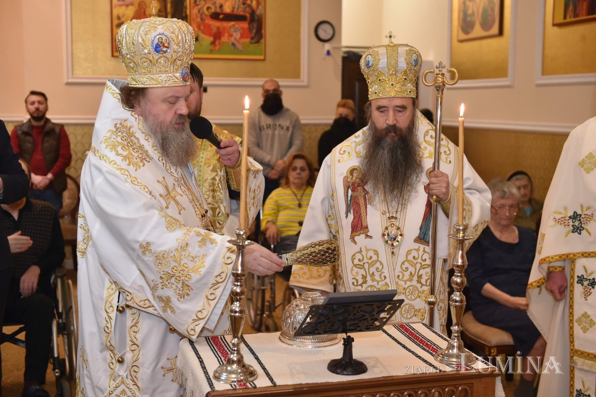 Moaștele Sfântului Alexandru oferite capelei unui cămin de bătrâni din Capitală  200822