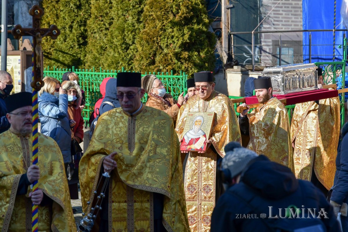 Procesiune cu icoana și moaștele Sfântului Antonie cel Mare în Capitală 200850