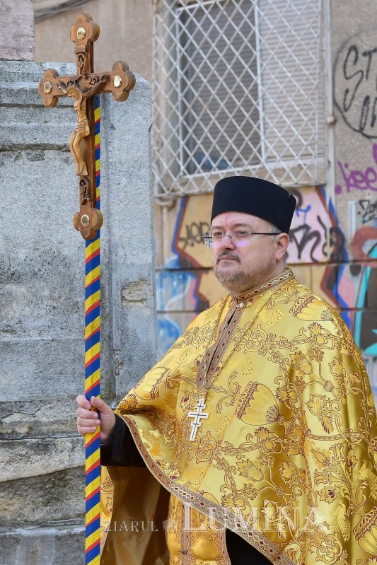 Procesiune cu icoana și moaștele Sfântului Antonie cel Mare în Capitală 200860