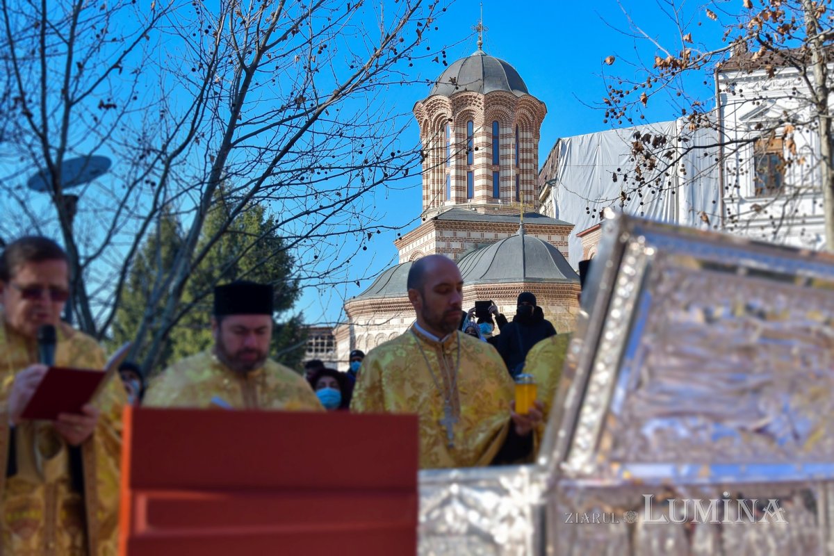 Procesiune cu icoana și moaștele Sfântului Antonie cel Mare în Capitală 200861