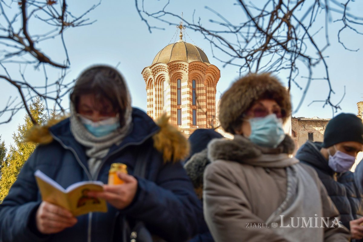 Procesiune cu icoana și moaștele Sfântului Antonie cel Mare în Capitală 200870