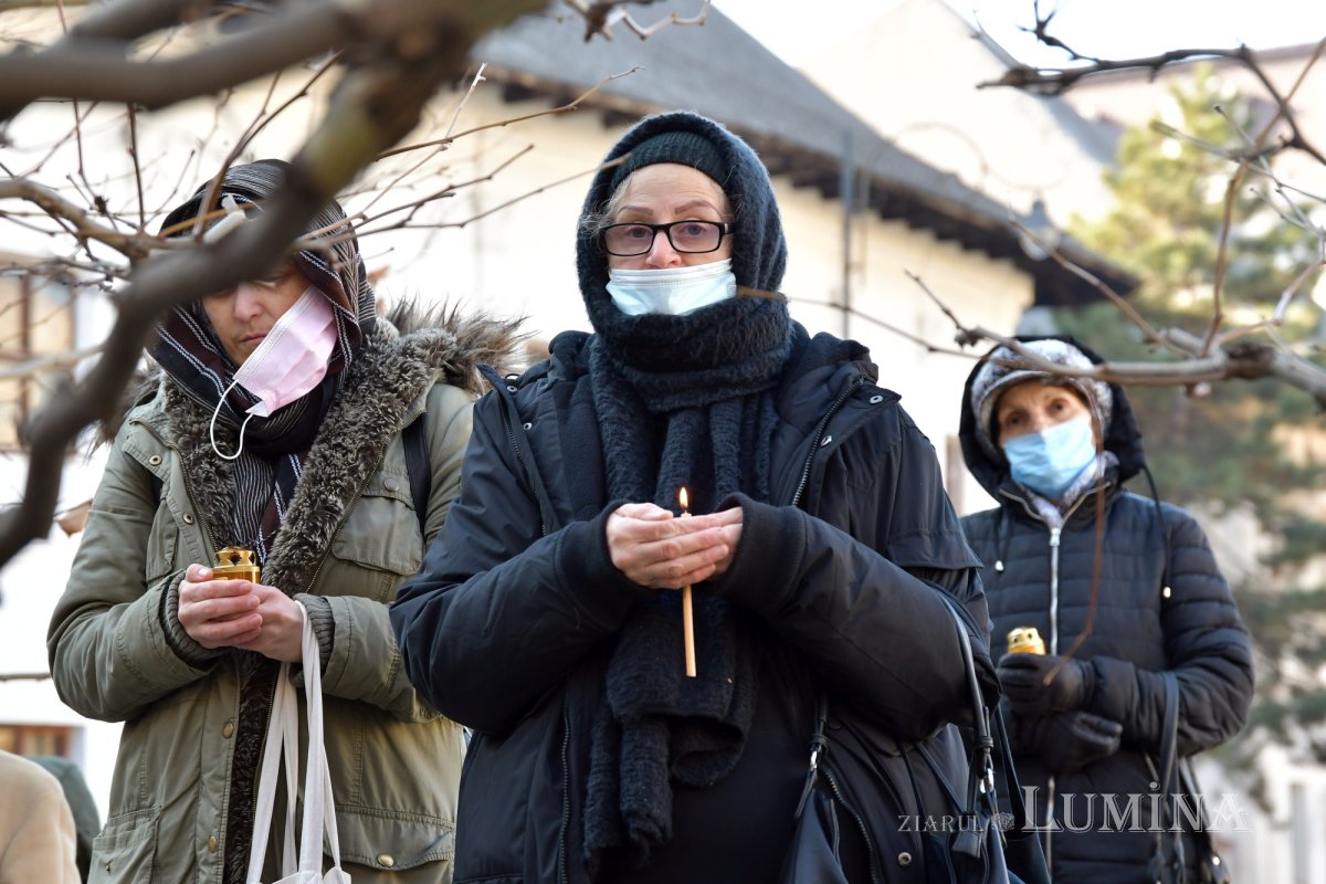 Procesiune cu icoana și moaștele Sfântului Antonie cel Mare în Capitală 200871