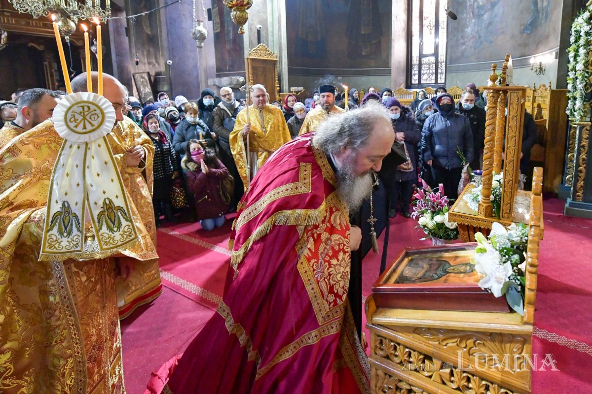 Sfântul Antonie cel Mare cinstit la biserica sa din centrul Capitalei 201044