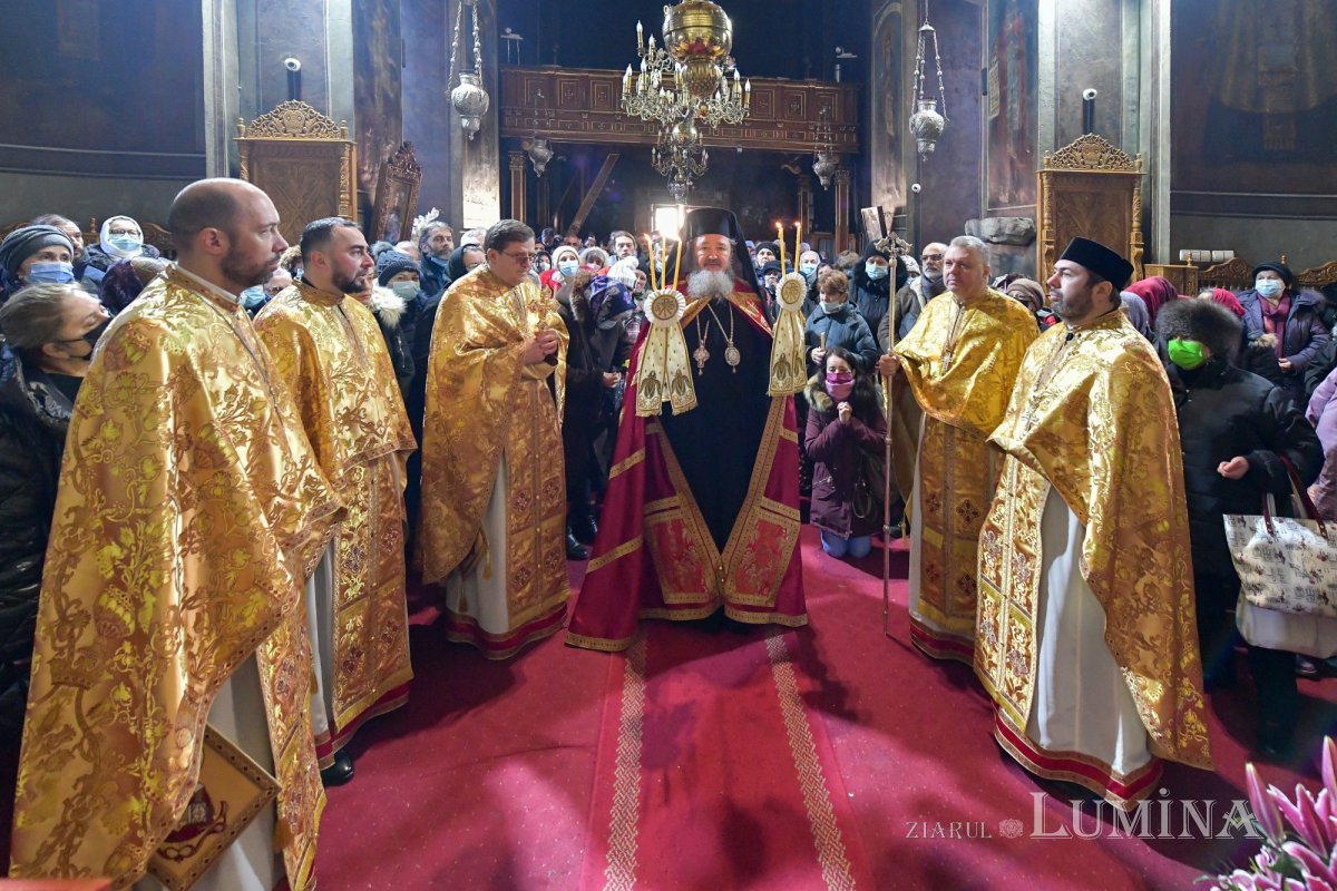 Sfântul Antonie cel Mare cinstit la biserica sa din centrul Capitalei 201045