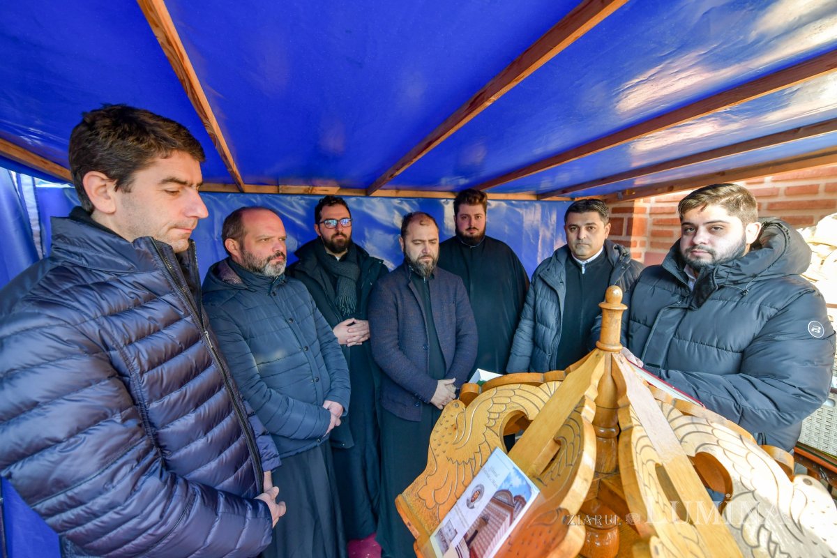 Sfântul Antonie cel Mare cinstit la biserica sa din centrul Capitalei 201049