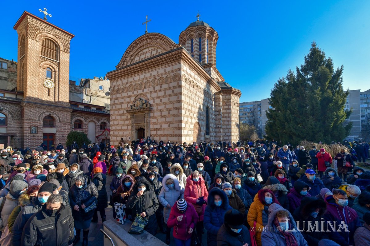 Sfântul Antonie cel Mare cinstit la biserica sa din centrul Capitalei 201050