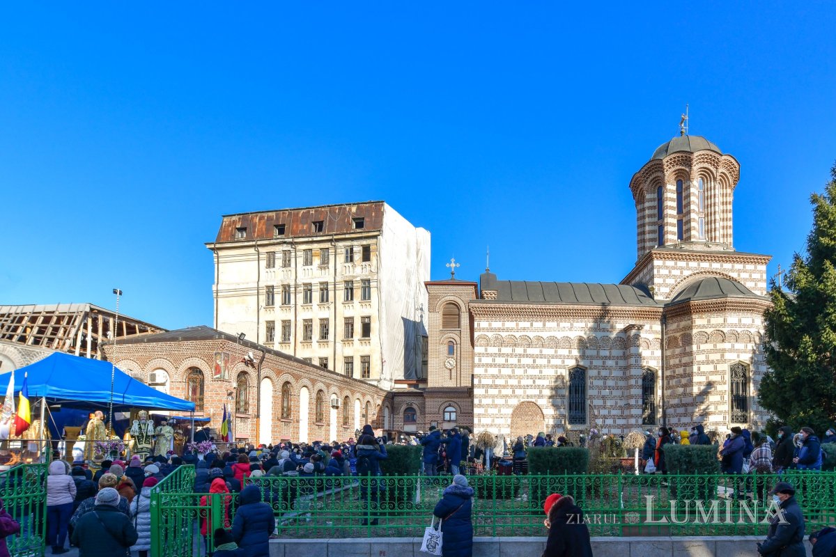 Sfântul Antonie cel Mare cinstit la biserica sa din centrul Capitalei 201059