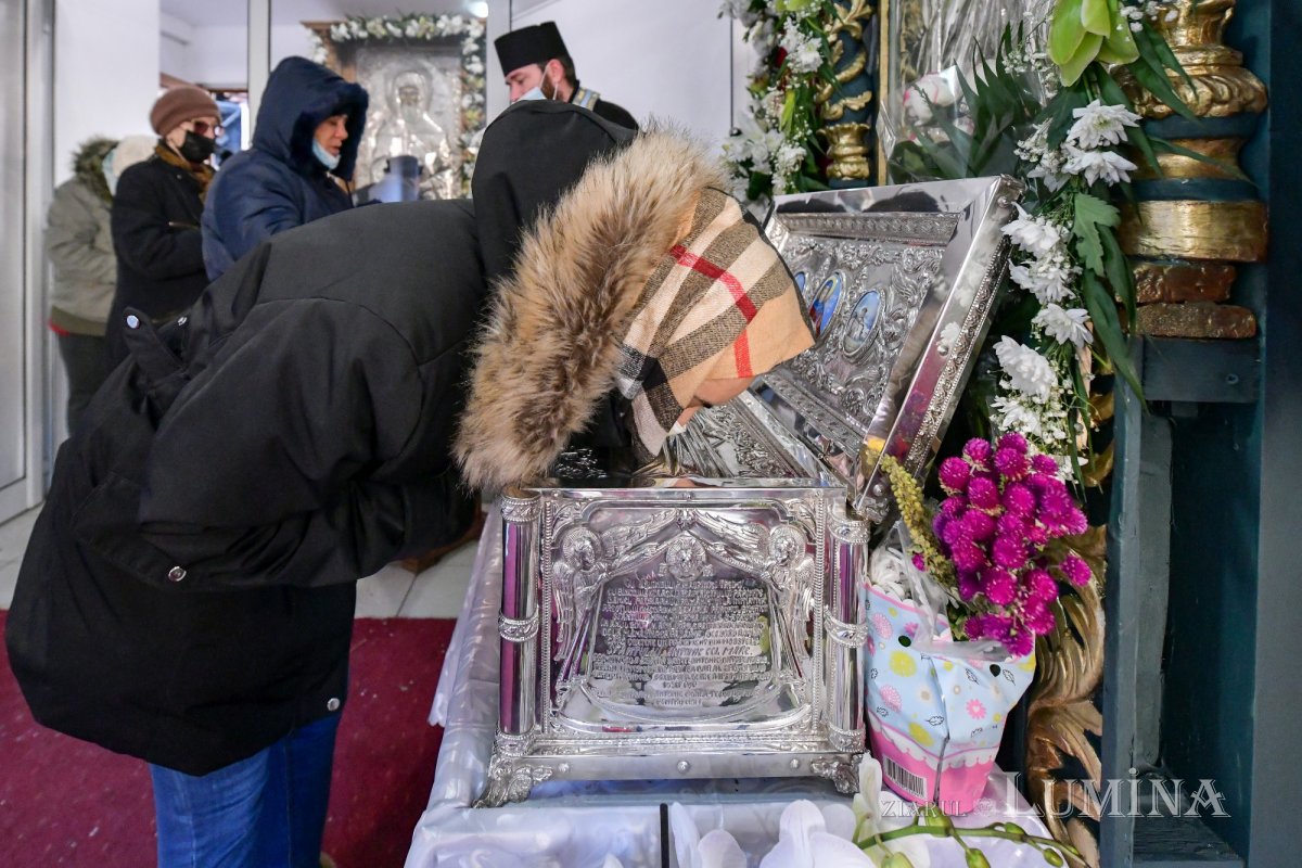 Sfântul Antonie cel Mare cinstit la biserica sa din centrul Capitalei 201060